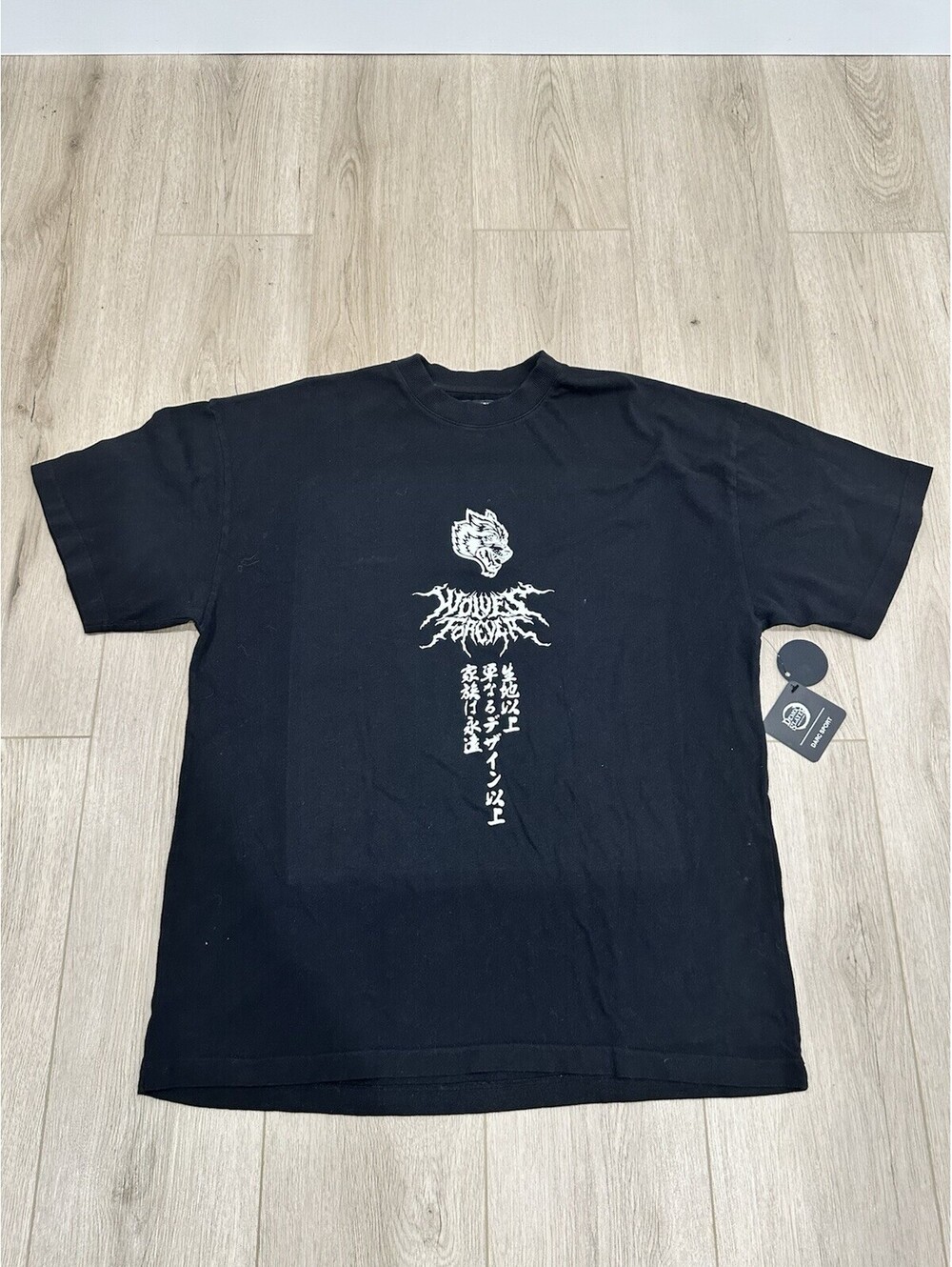NWT Darc Sport Demon Slayer Muzan Demon Within Premium Oversized Tee Sz Medium - Picture 4 of 13